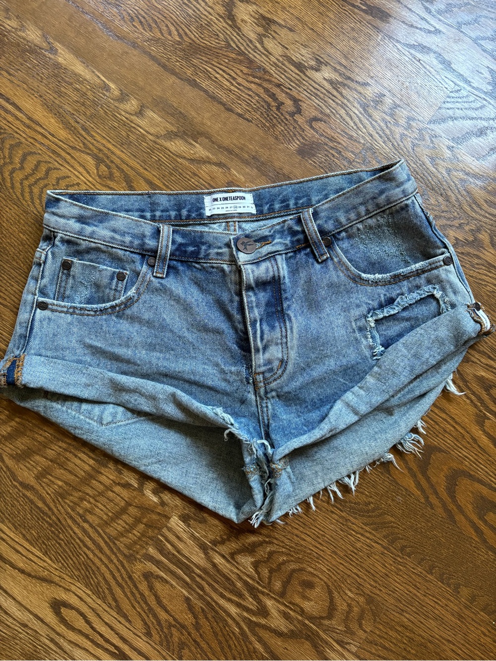Oneteaspoon denim jean shorts